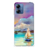 Smartphone hoesje Motorola Moto G14 Boat