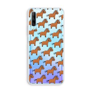 Pony: Huawei P Smart Pro Transparant Hoesje