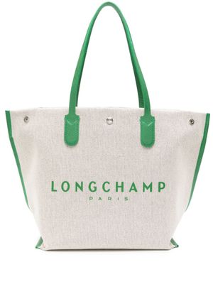 Longchamp grand sac à main Roseau L - Tons neutres