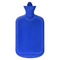 Warmwaterkruik - blauw - 18 x 36 cm - 2 liter - kruiken - warm water Warmwaterkruik - blauw - 18 x 36 cm - 2 liter - kruiken - warm water
