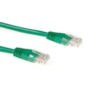 ACT IB8752 U/UTP CAT6 Patchkabel Groen - 25 cm