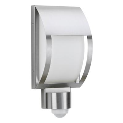 Albert RVS buitenlamp met bewegingsmelderHemi E27 - 696278