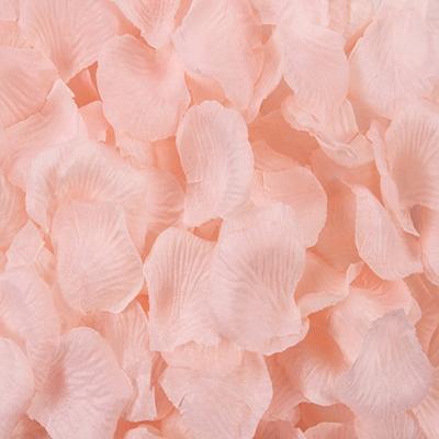 1000 PCS kunstmatige bruiloft steeg bloemblaadjes bloemen bruiloft decoraties (donker roze)