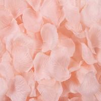 1000 PCS kunstmatige bruiloft steeg bloemblaadjes bloemen bruiloft decoraties (donker roze)