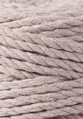 Bobbiny Macramé Triple Twist 5mm Pearl Bobbiny Macramé Triple Twist 5mm Pearl