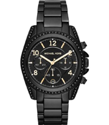 Horlogeband Michael Kors MK6283 Staal Zwart 20mm