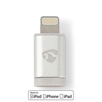 Adapter voor Synchroniseren en Opladen | 8-Pens Lightning Male naar USB 2.0 micro-B Female