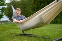 'Easy & Comfort' White Tweepersoons Hangmatset - 150 kg - Wit / Ecru - Colombiaanse - Tropilex