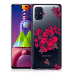 Samsung Galaxy M51 TPU Case Blossom Red