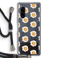 Bacon to my eggs #1: Sony Xperia 5 Transparant Hoesje met koord