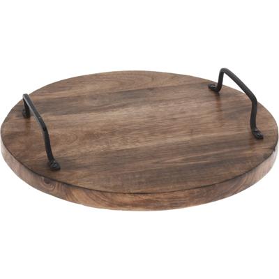 Snijplank Rond Mangohout 30cm