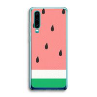 Watermeloen: Huawei P30 Transparant Hoesje