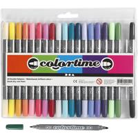 Creativ Company Dubbelzijdige stiften - extra kleuren, 20st.