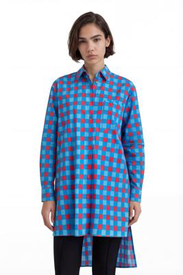 Oversized shirt Stella Jean - BLUE - S Oversized shirt Stella Jean - BLUE - S