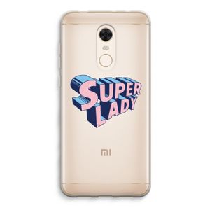 Superlady: Xiaomi Redmi 5 Transparant Hoesje