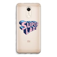 Superlady: Xiaomi Redmi 5 Transparant Hoesje Superlady: Xiaomi Redmi 5 Transparant Hoesje