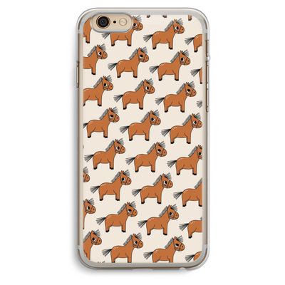 Pony: iPhone 6 Plus / 6S Plus Transparant Hoesje