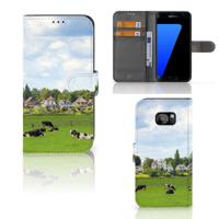 Samsung Galaxy S7 Edge | Telefoonhoesje | Met pasjeshouder | Koeien