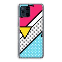 Pop Art #3: Oppo Find X3 Transparant Hoesje