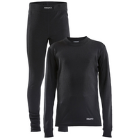 Craft Core Dry Baselayer Thermoset Kinderen Black 158-164