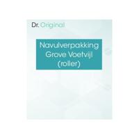 DR Original Navulverpakking grove voetvijl (roller) (1 st)