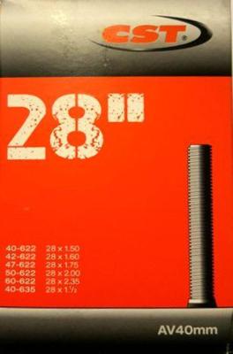Cst binnenband 28 x 1.50/2.35 (40/60-622/635) av 40 mm