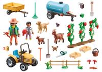 PLAYMOBIL Country - Tractor met aanhanger en watertank Constructiespeelgoed - thumbnail