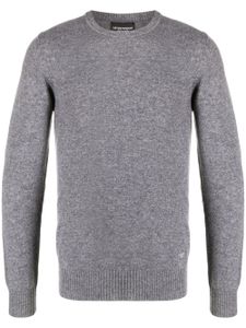 Emporio Armani pull en cachemire - Gris