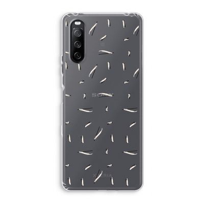 Hipster stripes: Sony Xperia 10 III Transparant Hoesje