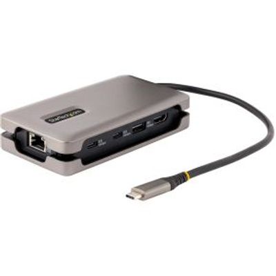 StarTech.com USB-C Multiport Adapter, 4K 60Hz HDMI 2.0b, HDR, USB 3.2 Gen 2 10Gbps Hub (2xUSB-C, 1xU