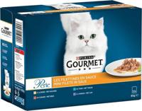 Perle sauce eend 85gr 12st kattenvoeding - Gourmet - thumbnail
