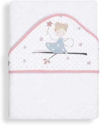 Interbaby handdoek elfje 100 x 100 cm katoen