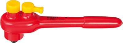 HAZET Omschakelratel · geïsoleerd 8816KV · 3/8 inch (10 mm) vierkant massief · Lengte: 194 mm