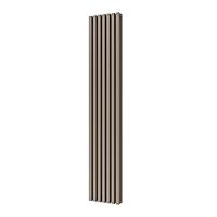 Plieger Siena designradiator verticaal dubbel 1800x318mm 1096W zandsteen 7253167