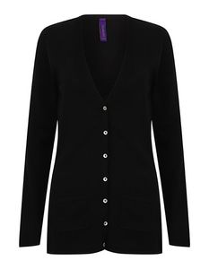 Henbury W723 Ladies` Lightweight V-Neck Cardigan