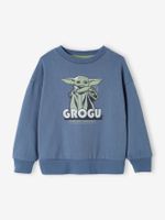 Jongenssweater Star Wars® Grogu jeansblauw - thumbnail