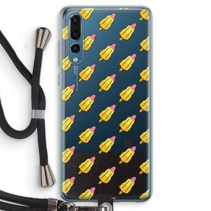 Waterijsjes: Huawei P20 Pro Transparant Hoesje met koord