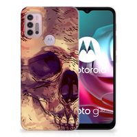 Silicone Back Case Motorola Moto G30 | G10 Skullhead - thumbnail