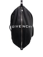 Givenchy sac à dos G-Zip à design molletonné - Noir