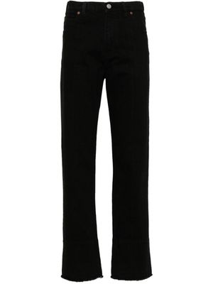 Victoria Beckham jean droit à taille haute - Noir