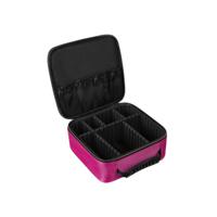 Cosmetische organizer met handvat, Roze