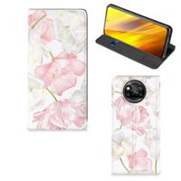 Xiaomi Poco X3 Pro | Poco X3 Smart Cover Lovely Flowers Xiaomi Poco X3 Pro | Poco X3 Smart Cover Lovely Flowers
