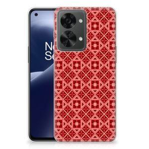 OnePlus Nord 2T TPU bumper Batik Rood