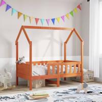 Bedhuis wasbruin massief grenenhout 80x160 cm Bedhuis wasbruin massief grenenhout 80x160 cm