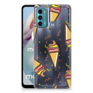 Motorola Moto G60 Siliconen Case Icecream