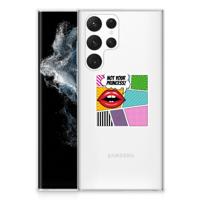 Samsung Galaxy S22 Ultra | Sillicone Back Cover | Popart Princess