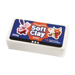 Creativ Company Zachte klei - wit, 500gr.