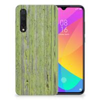 Xiaomi Mi 9 Lite | Bumper Hoesje | Green Wood