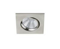 Trio Led inbouwspotPamir Square 5,5w - 3000K - 8,5cm metaalgrijs - 650410107