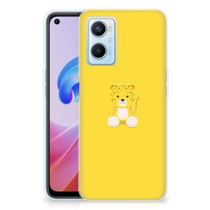 OPPO A96 | OPPO A76 Telefoonhoesje met Naam Baby Leopard